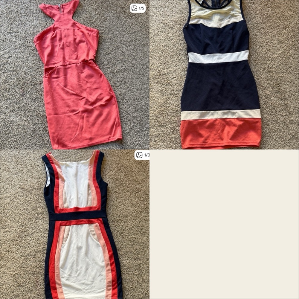 3 Dresses ‼️CLOSET CLEANOUT‼️